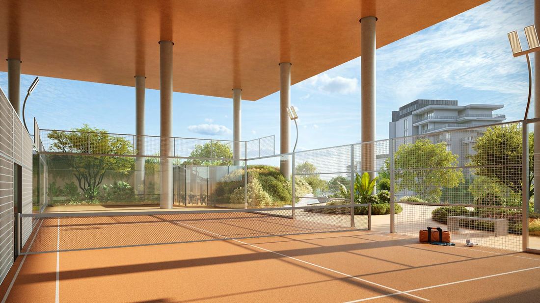 Two membership padel courts
